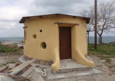 Visitor center in Agia