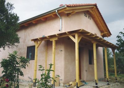 Straw-clay house in Mesorachi